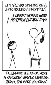 When the wireless went out during the SBAC exam.